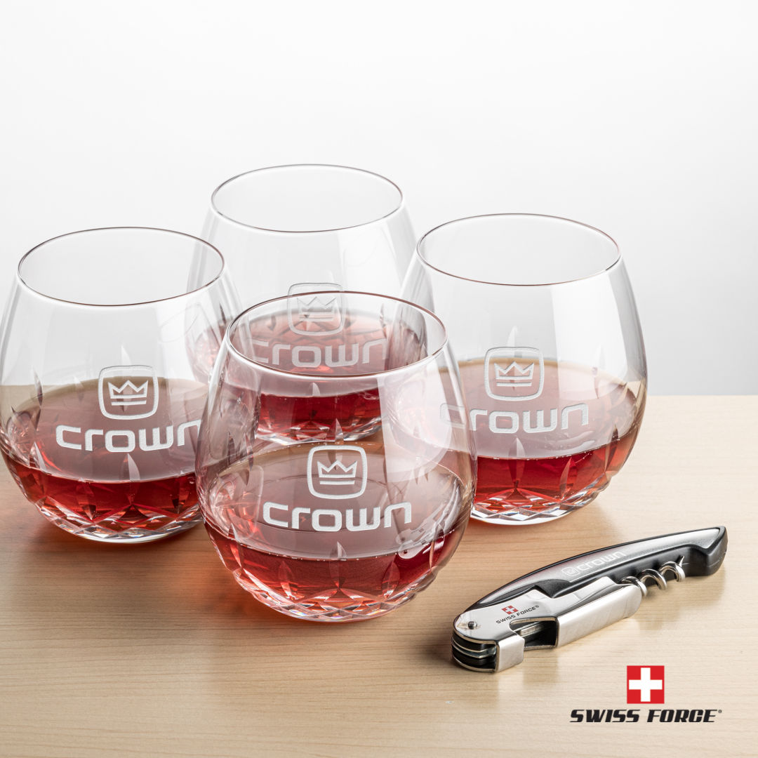 Swiss Force® Opener & Templeton Stemless Wine 8