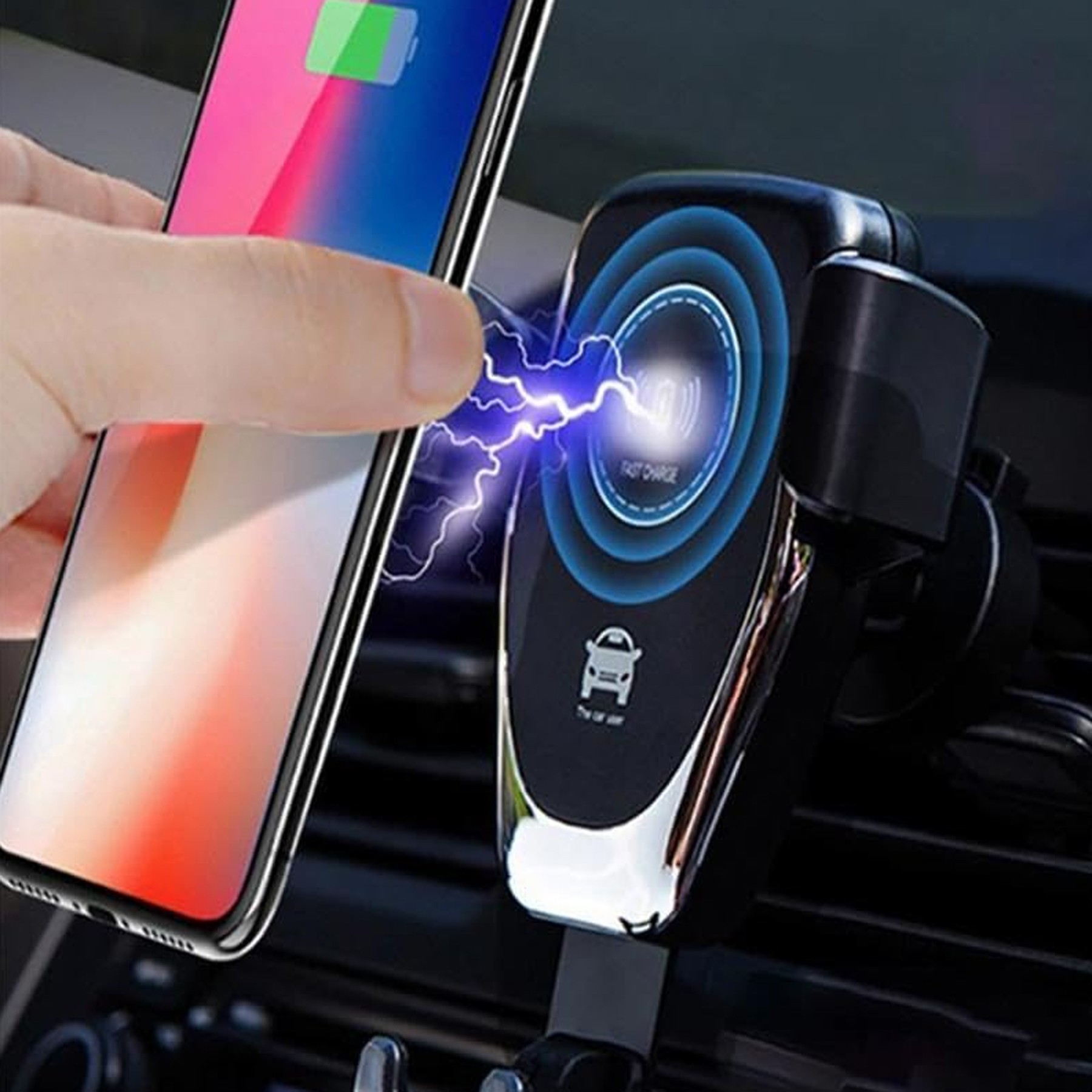 Wireless Charging Phone Mount 2