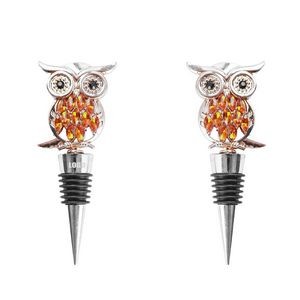Elegant Owl Design Alloy Wine Stopper 6