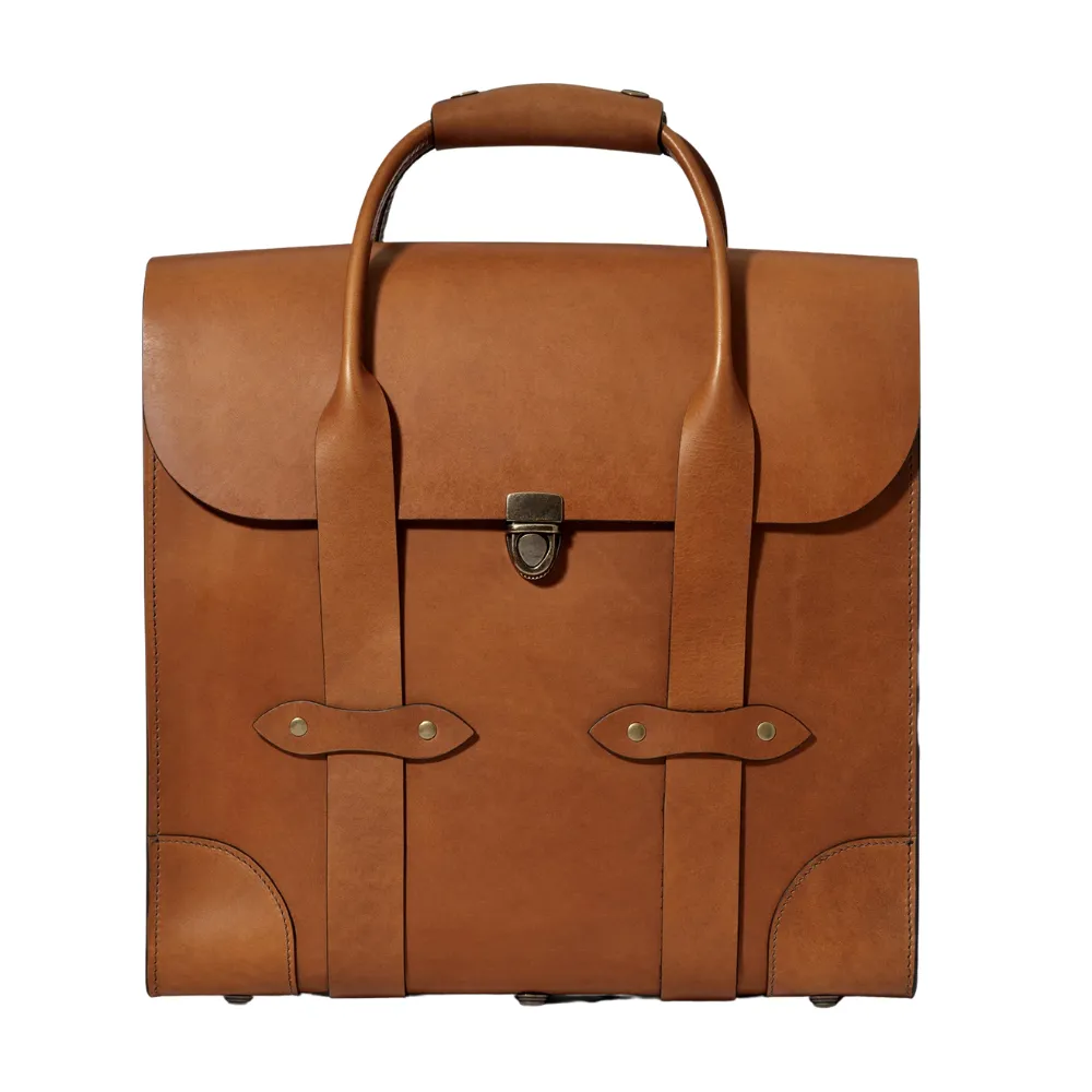3-Bottle Leather Bag 3