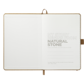 5.5" x 8.5" Washable Kraft Stone Bound Journal 18