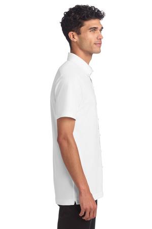 Mercer+Mettle Stretch Pique Full-Button Polo MM1006 15