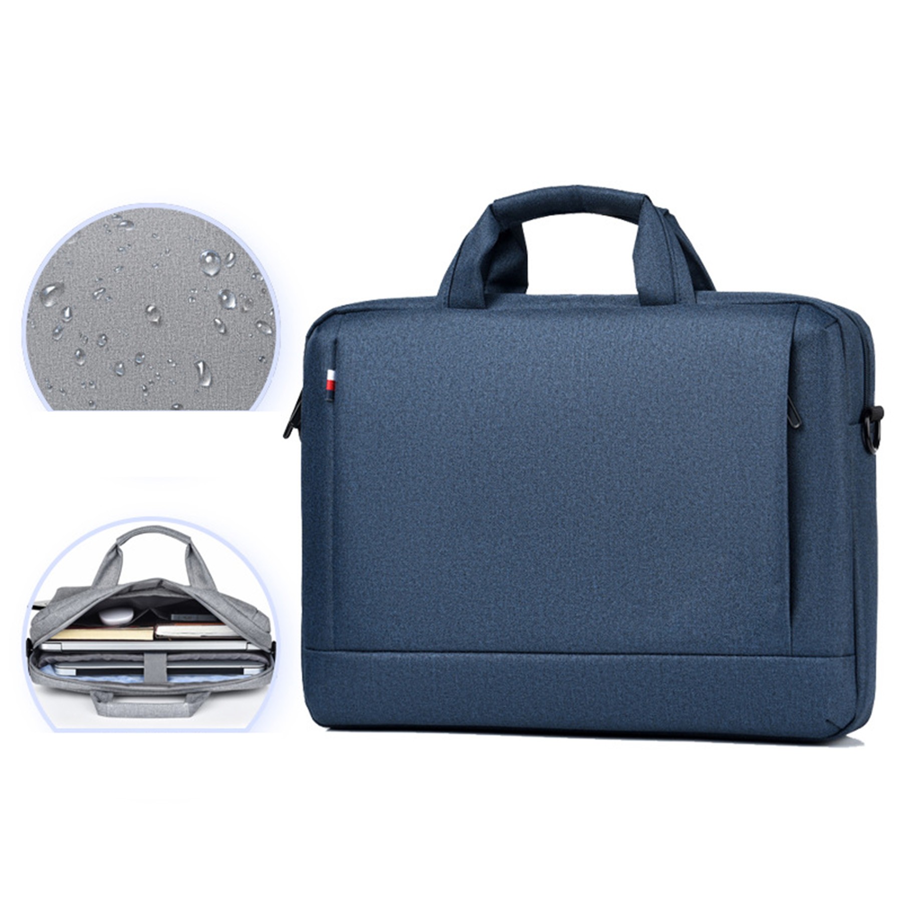Laptop Carrying Case Shoulder Strap 15.6 inch Computer Bag 6