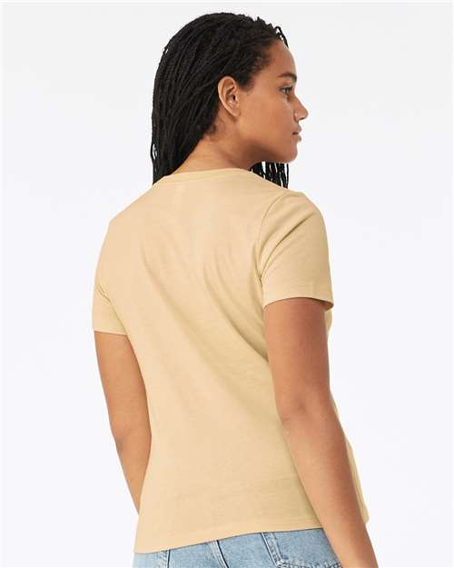 Women's Relaxed Fit Heather CVC Tee - 6400CVC 185
