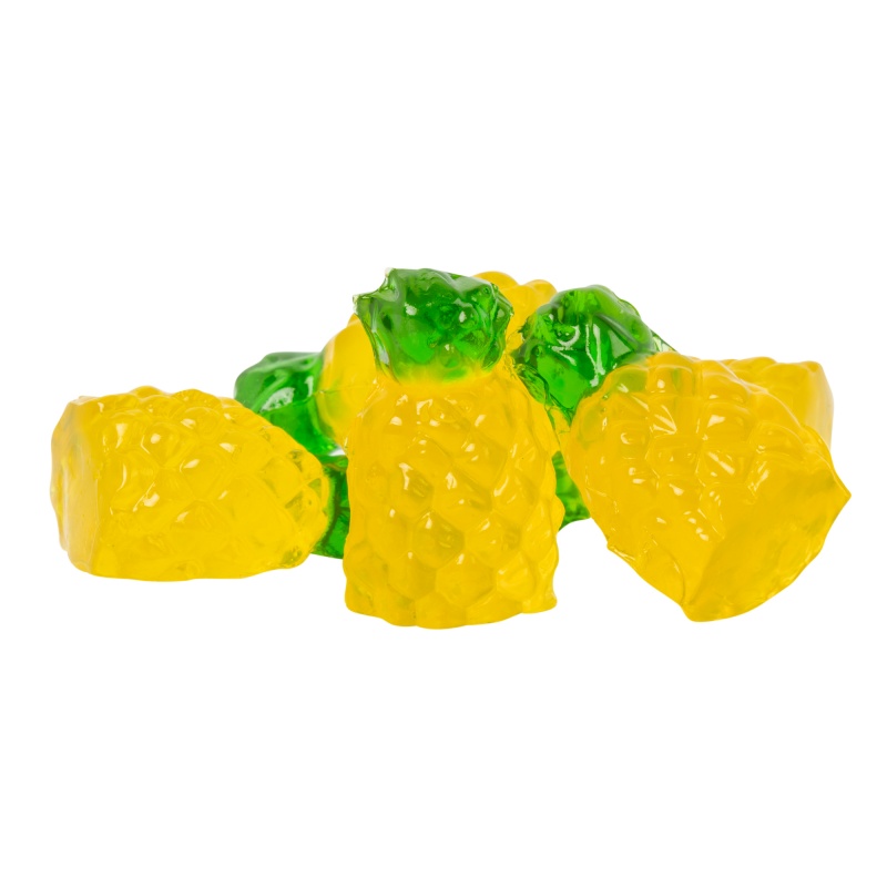 4 oz. Full Color Digibag™ with 3D Gummy Pineapples 2