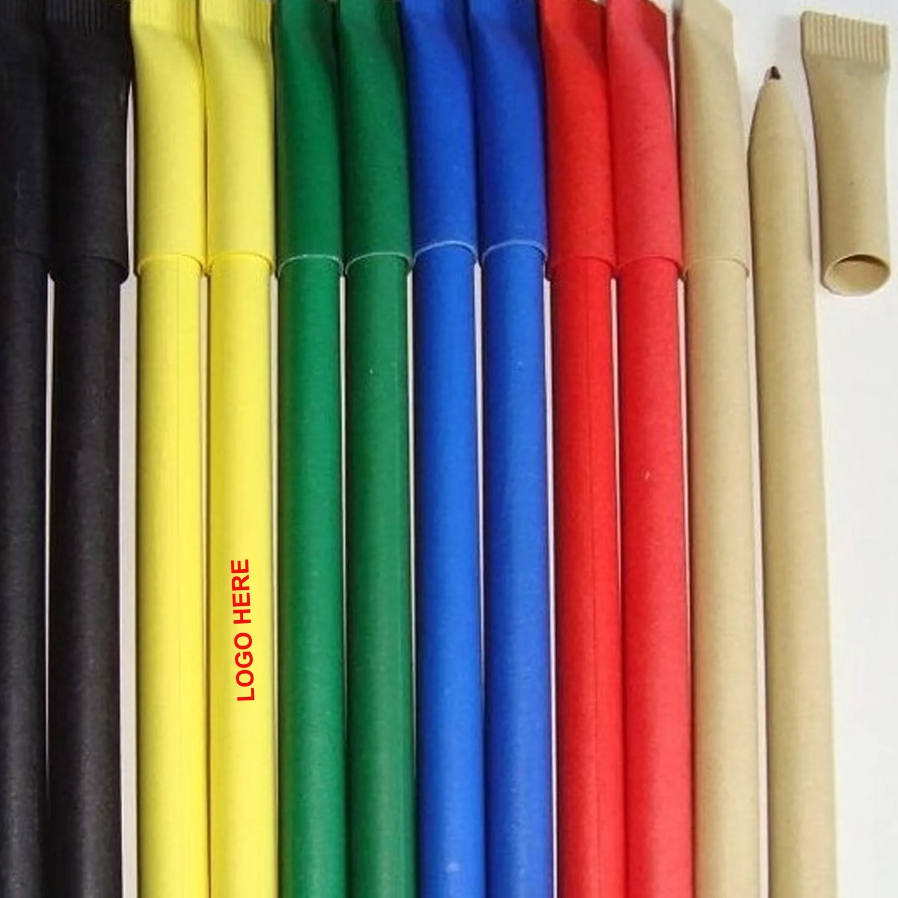 Paper Barrel Ballpoint Pen 3