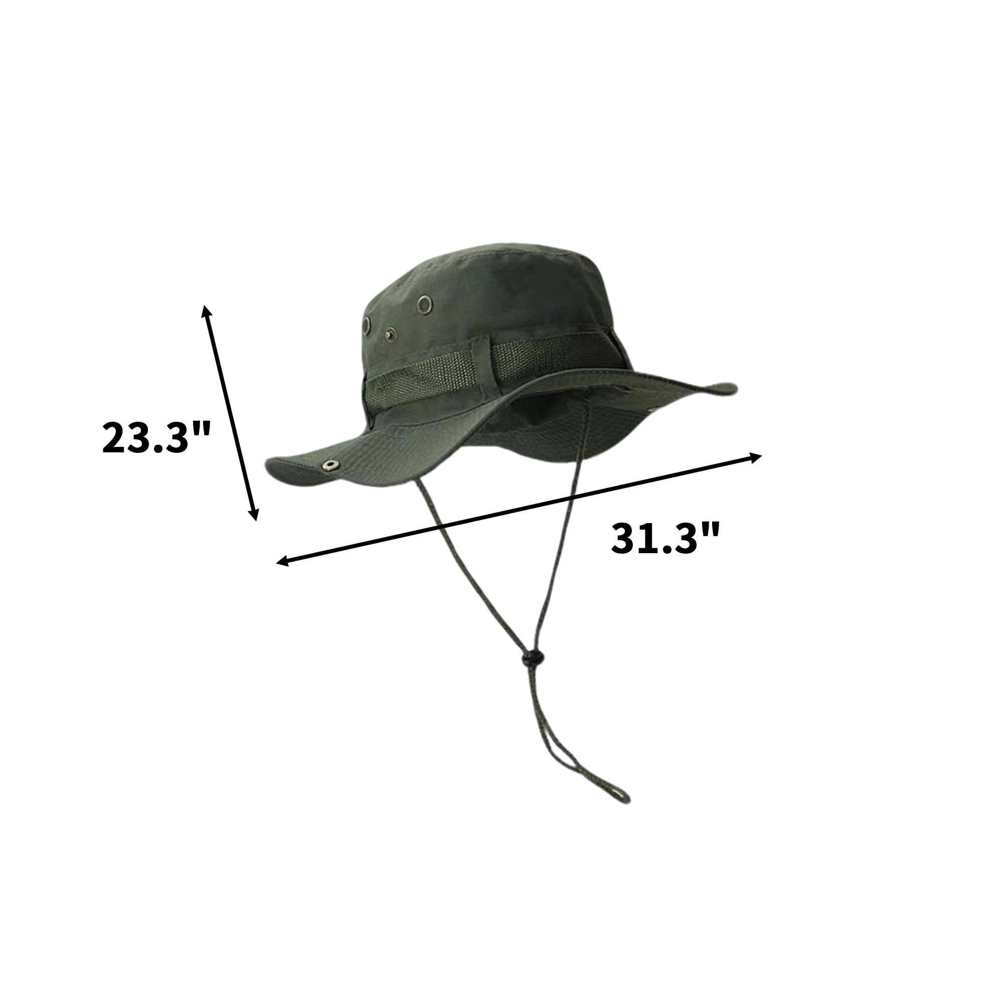 Wide Brim Bucket Hat Adjustable Fit With UV Protection 7