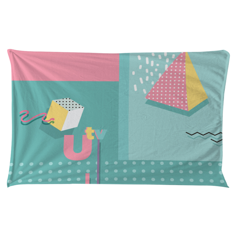 Medium Silky Soft Plush Full Color Blanket 2