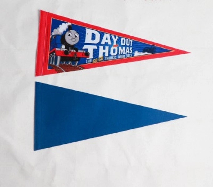 Full Color Imprint Premium Felt Pennant 2
