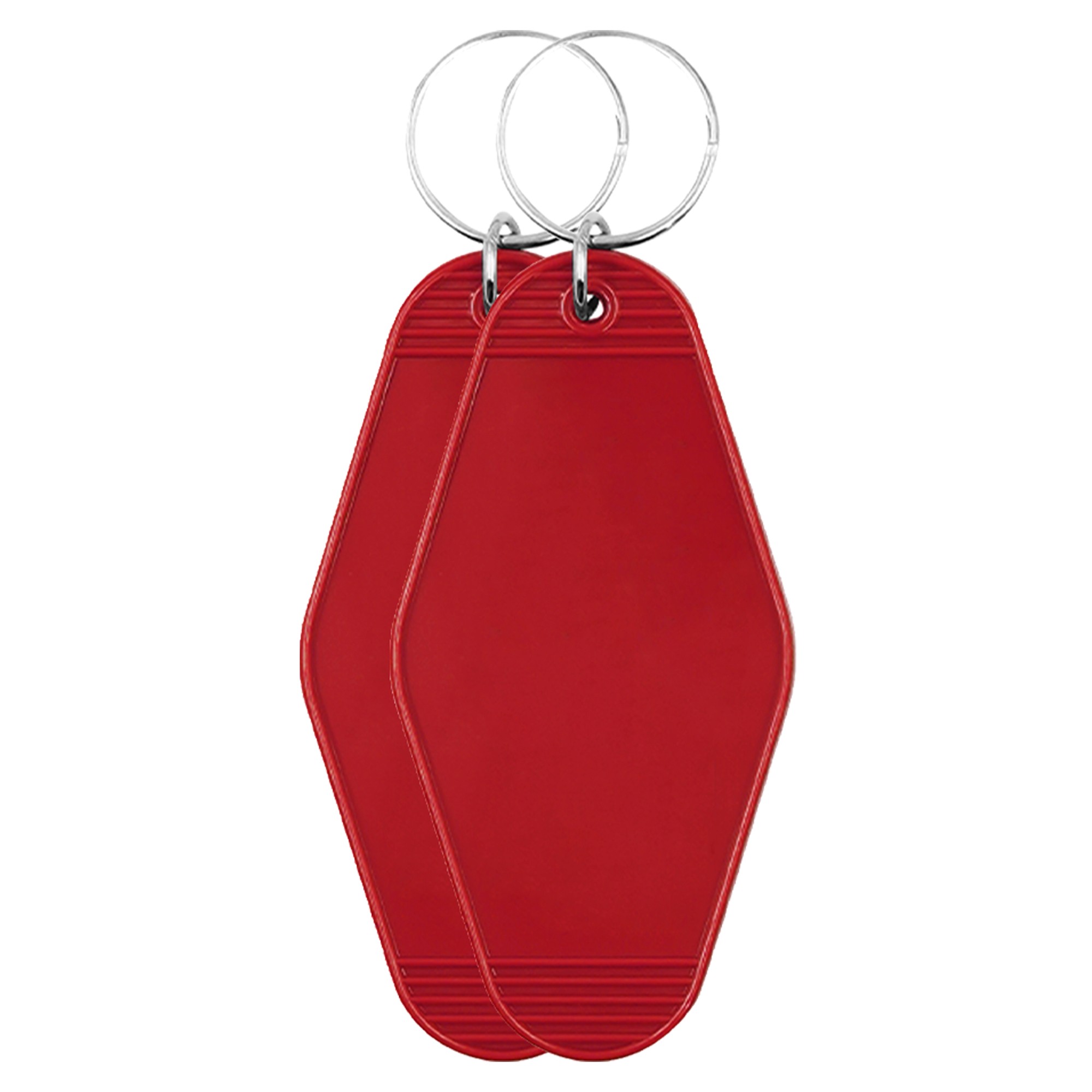 Diamond ABS Tag Hotel Keychain 2