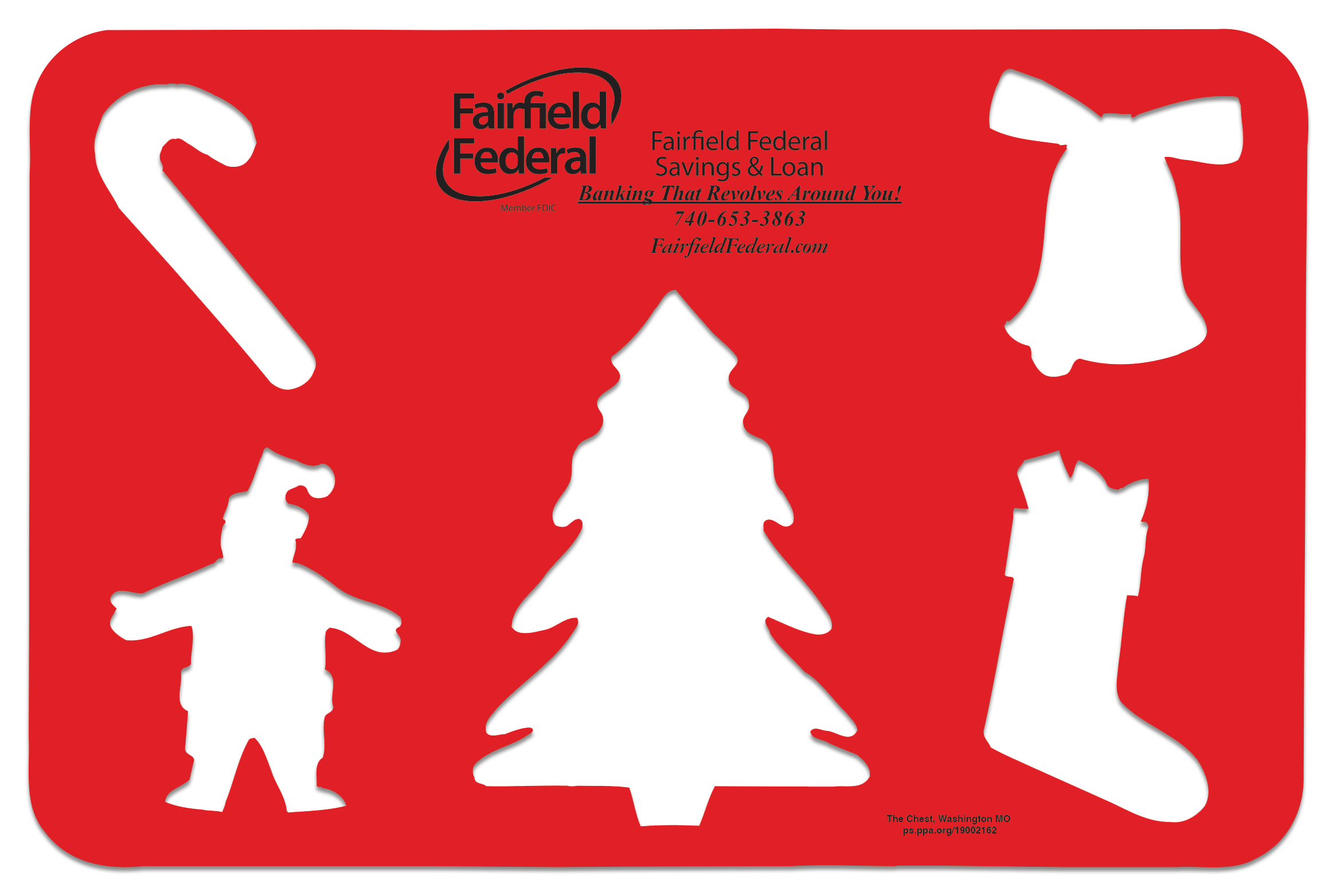 Holiday Poly Stencil 2
