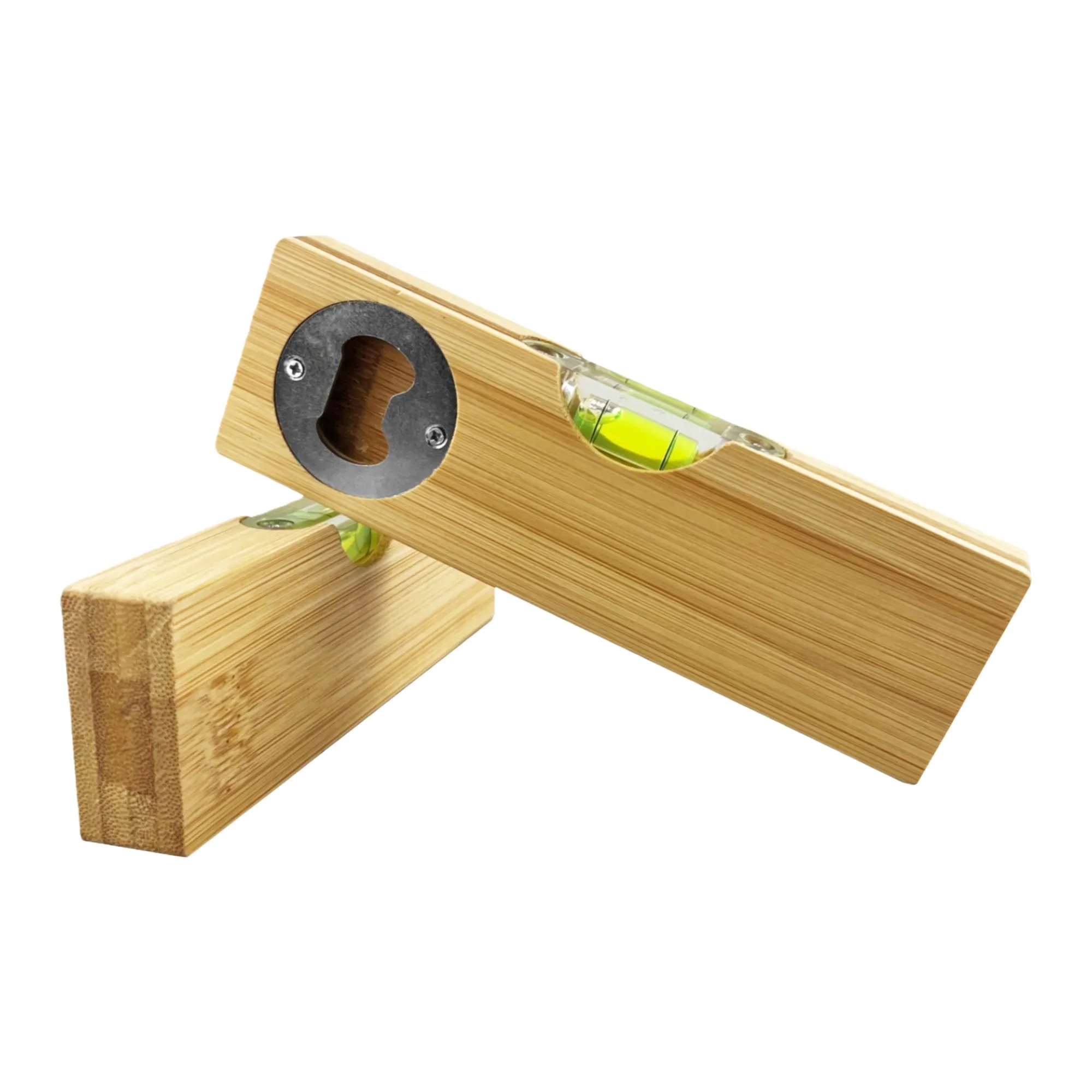Wooden Multitool Leveler Bottle Opener Custom Logo 5