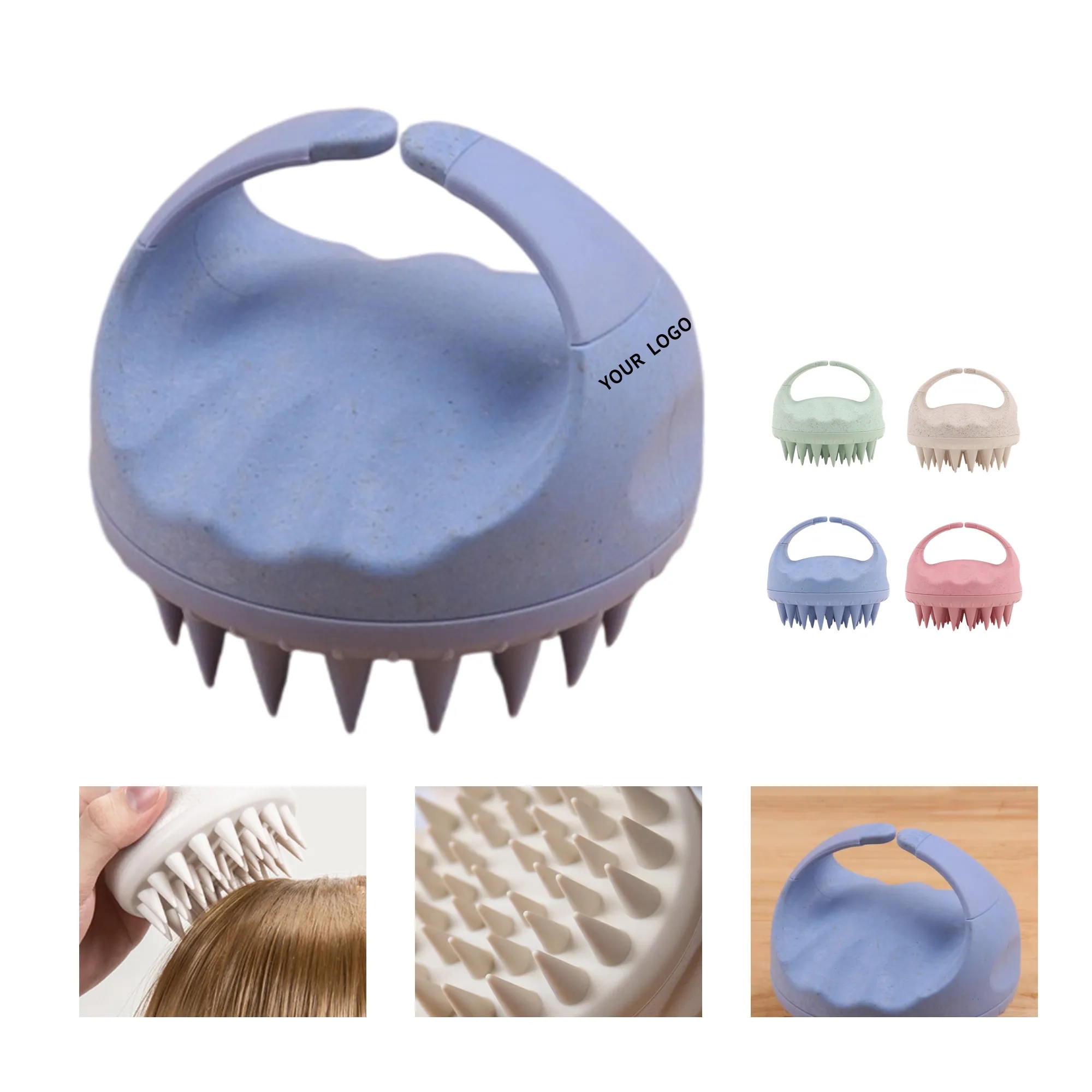 Shampoo Massage Brush Silicone 6