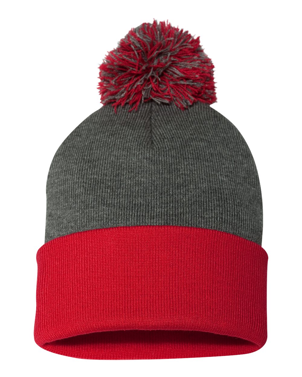 12" Pom-Pom Cuffed Beanie - SP15 21