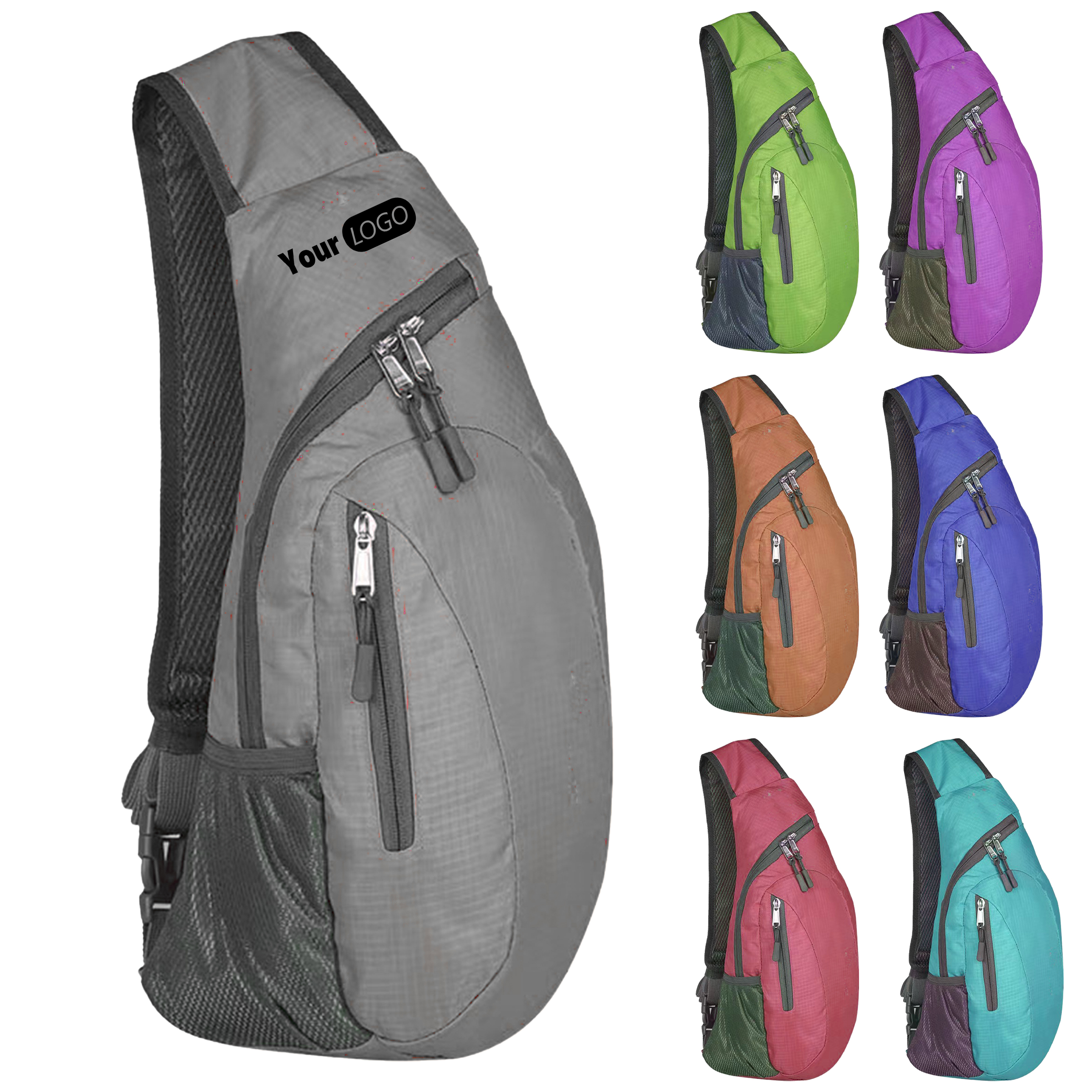 Nylon Versatile Custom Shoulder Bag 4