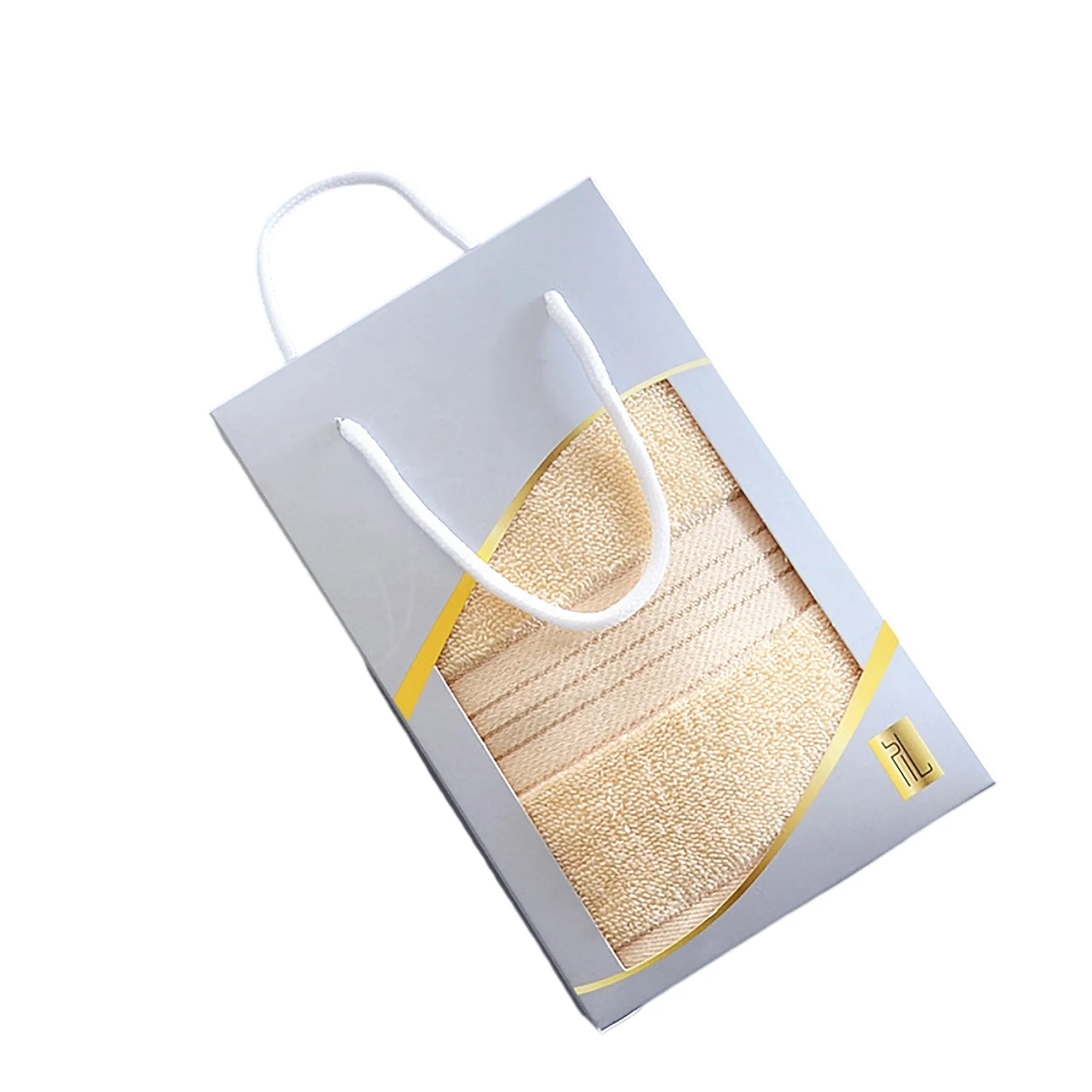 Pure Cotton Towel Gift Set in Elegant Box for Premium Giftin 3