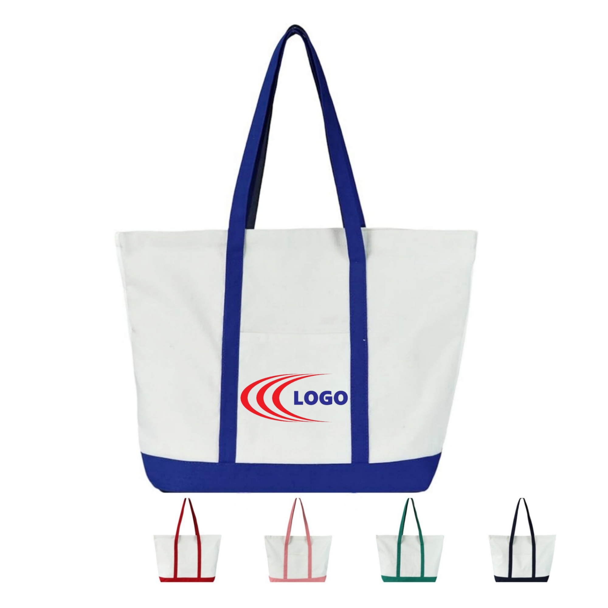 Canvas Extra Large Tote Bag, custom tote bag with logo imprint 3