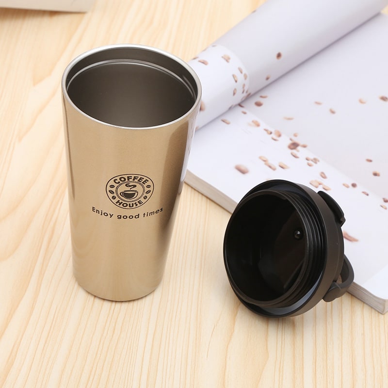 17 Oz. Custom Printed Travel Coffee Tumblers With Handle 11