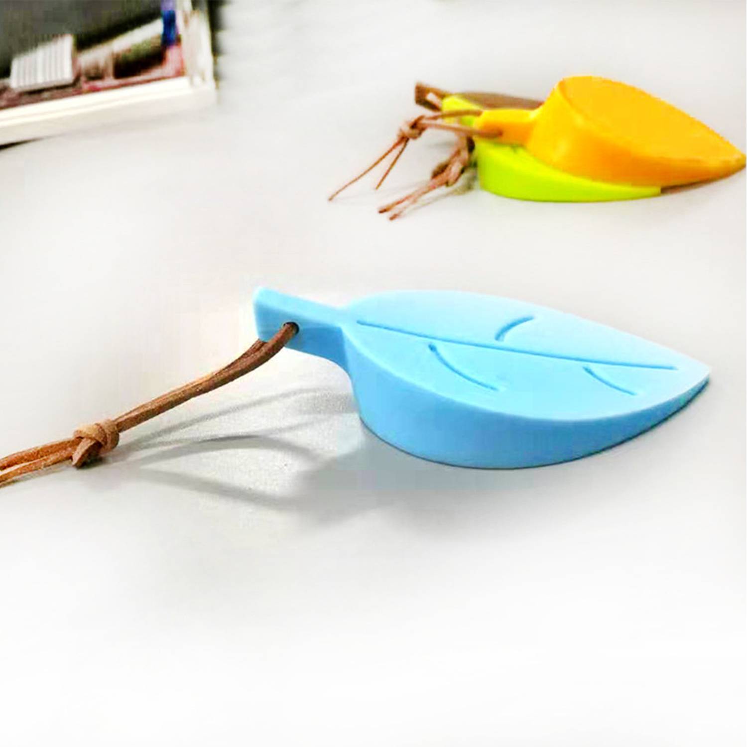 Silicone Leaf Shaped Door Stopper 6