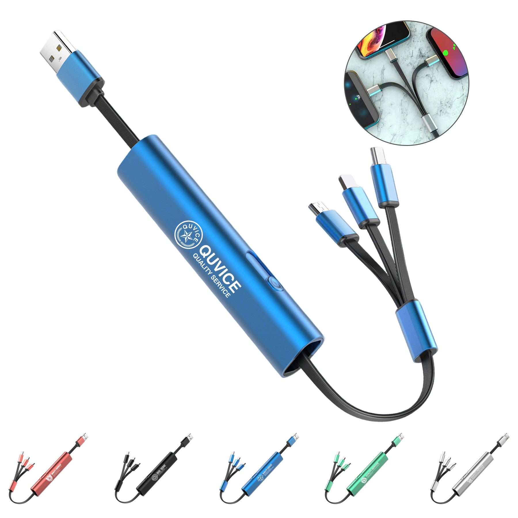 3 In 1 Fast Charging Cable 6