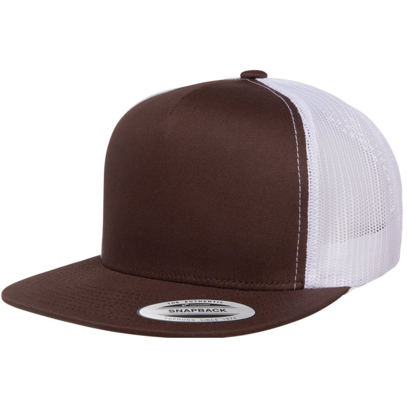 Yupoong Adult 5-Panel Classic Trucker Cap 5
