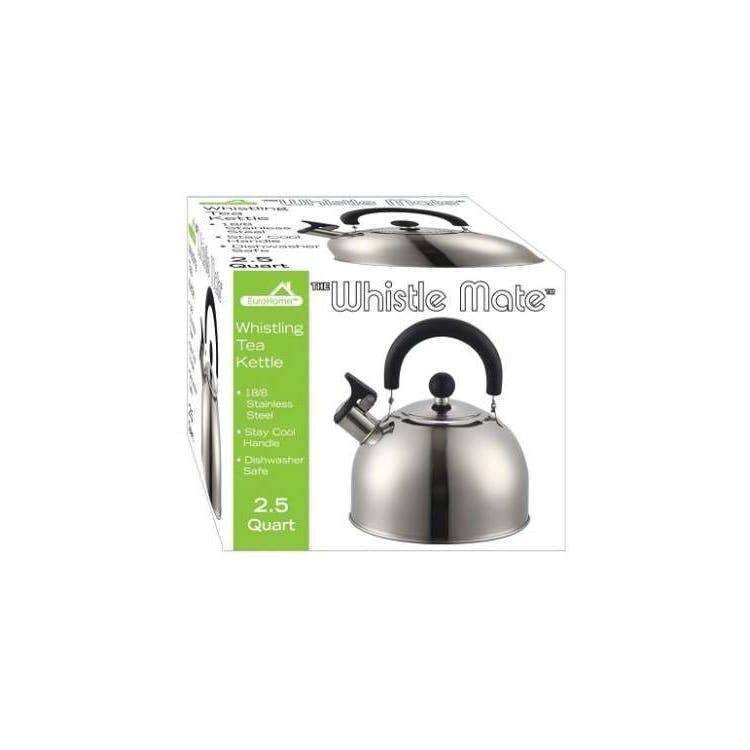 Whistling Stainless Steel Tea Kettles - 2.5 Qt 1