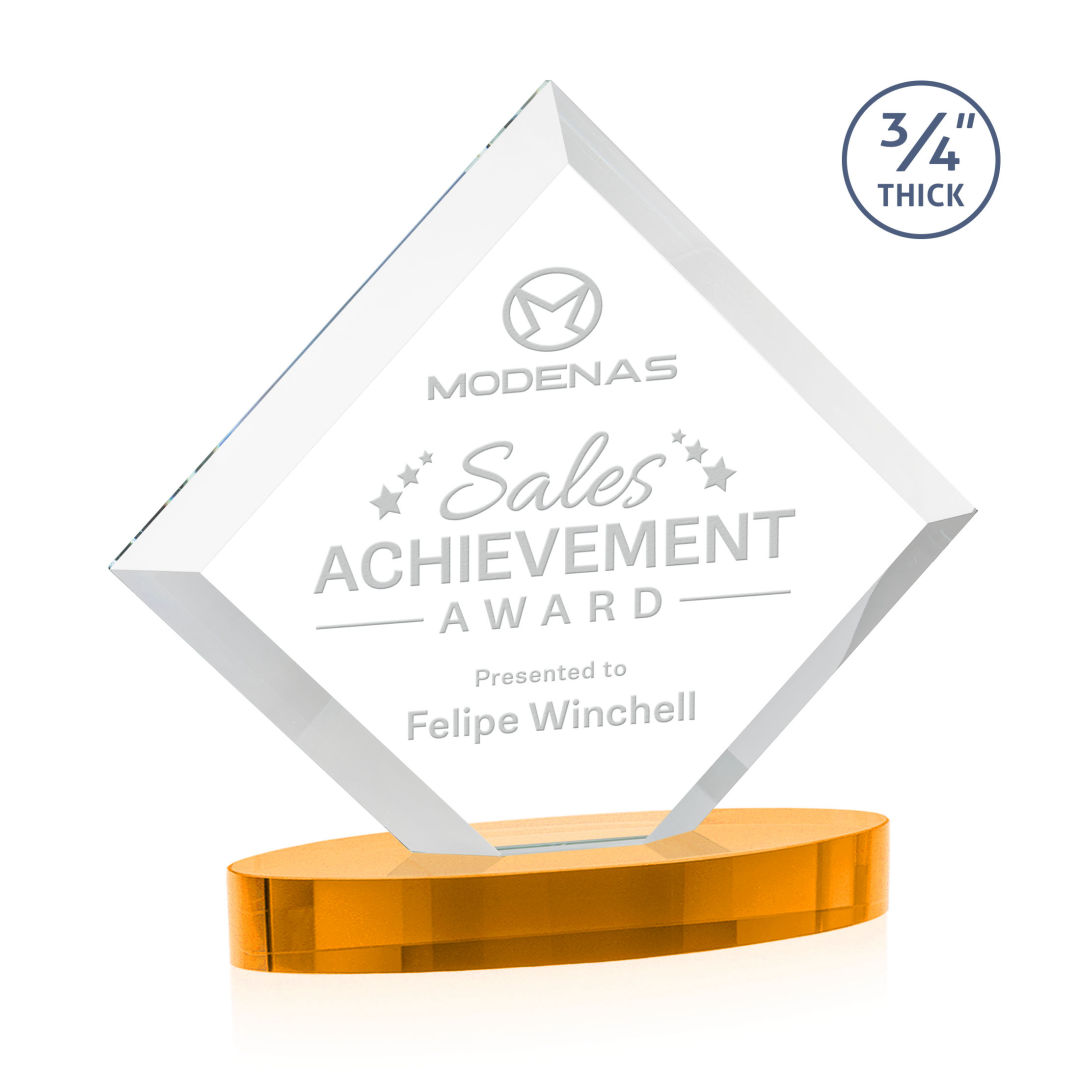 Belaire Award on Alberton Base - Amber 6