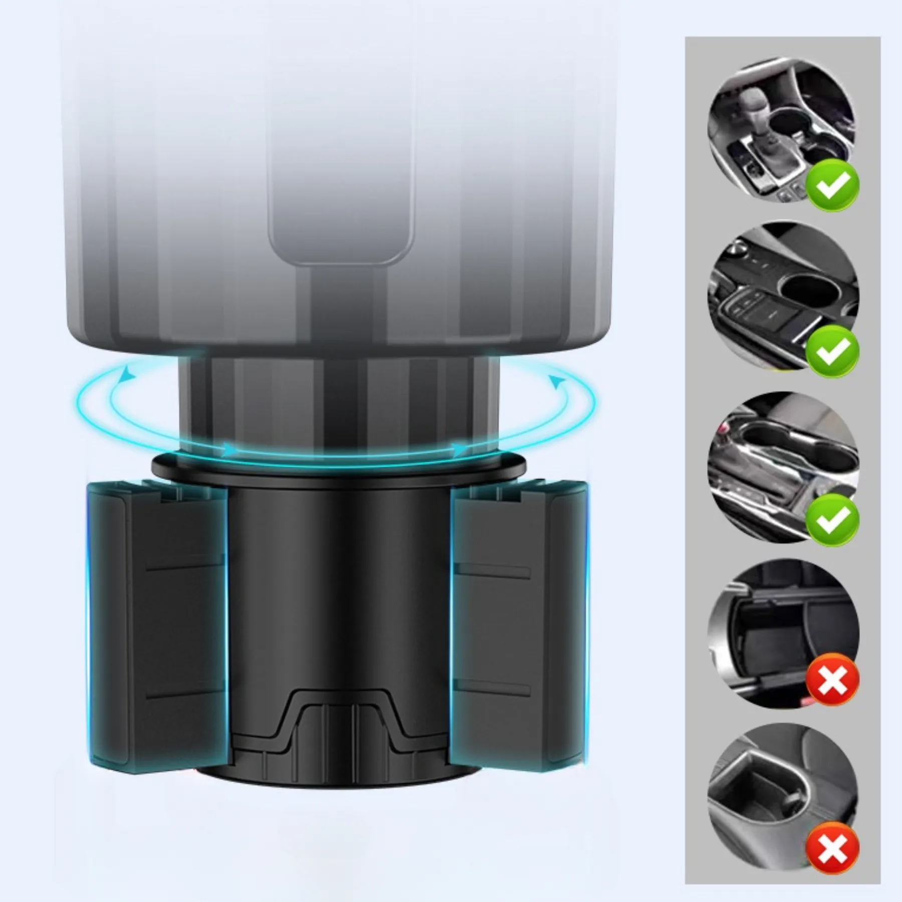 Car Cup Holder Expander 3