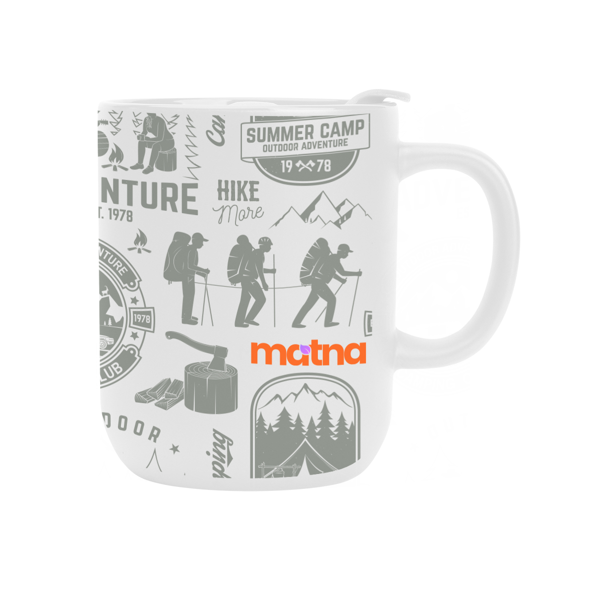 14 Oz. Full Color Michigan Ceramic Mug 6