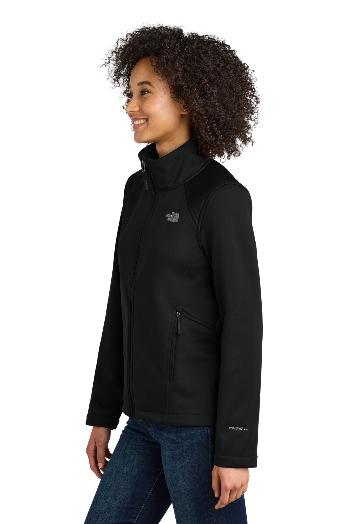 Women's Chest Logo Ridgewall Soft Shell Jacket