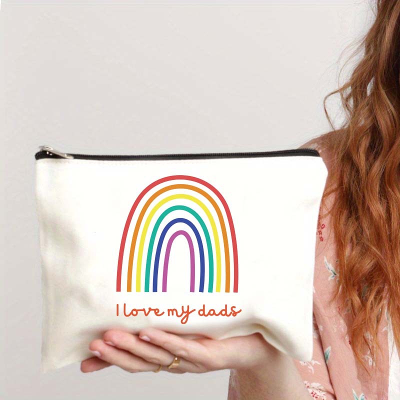 10 OZ Canvas Zipper Cosmetic Bag 1