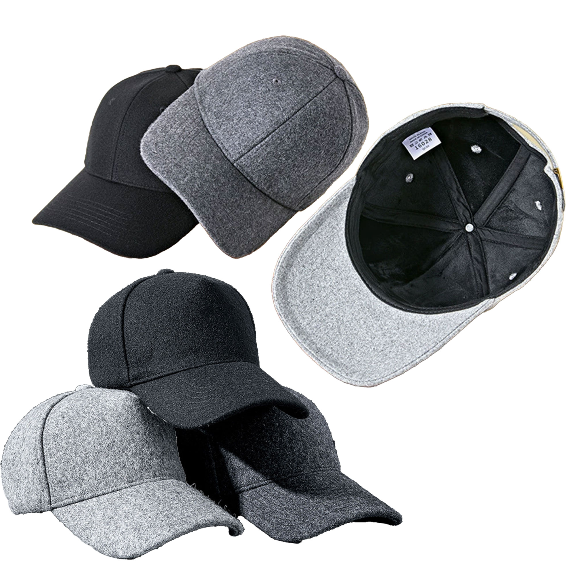 Autumn Wool Fleece Baseball Hat 2