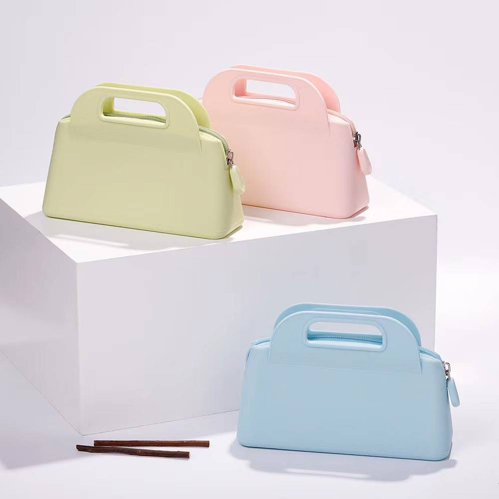 Silicone handbag makeup bag 8