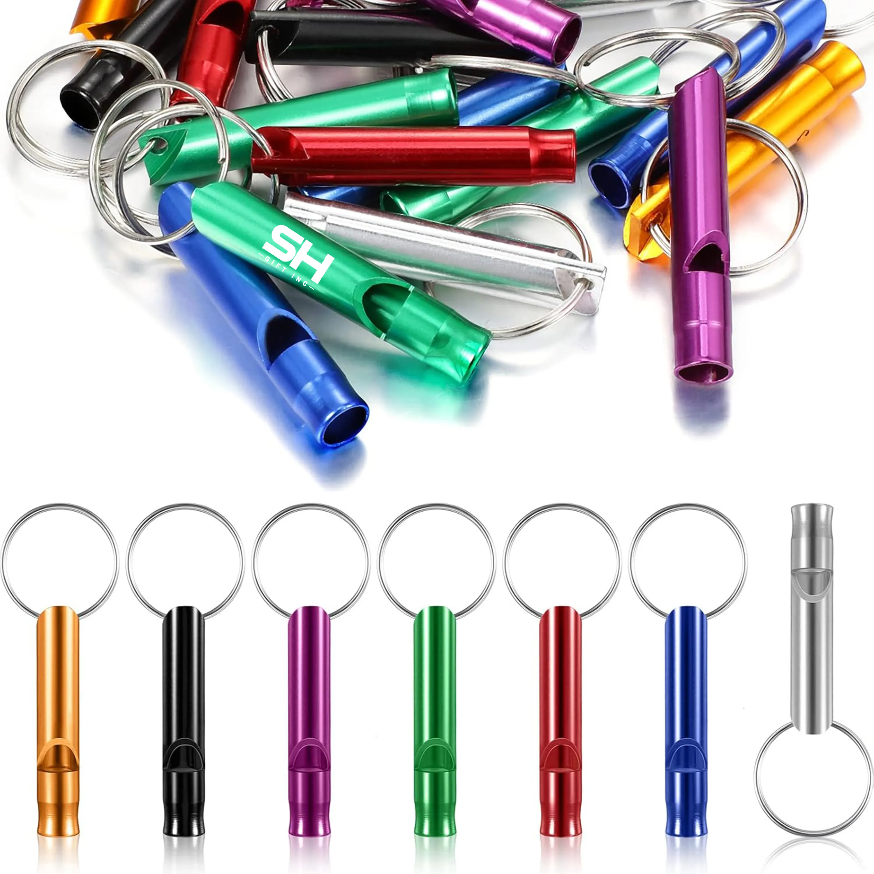 Aluminum Emergency Survival Whistle 2