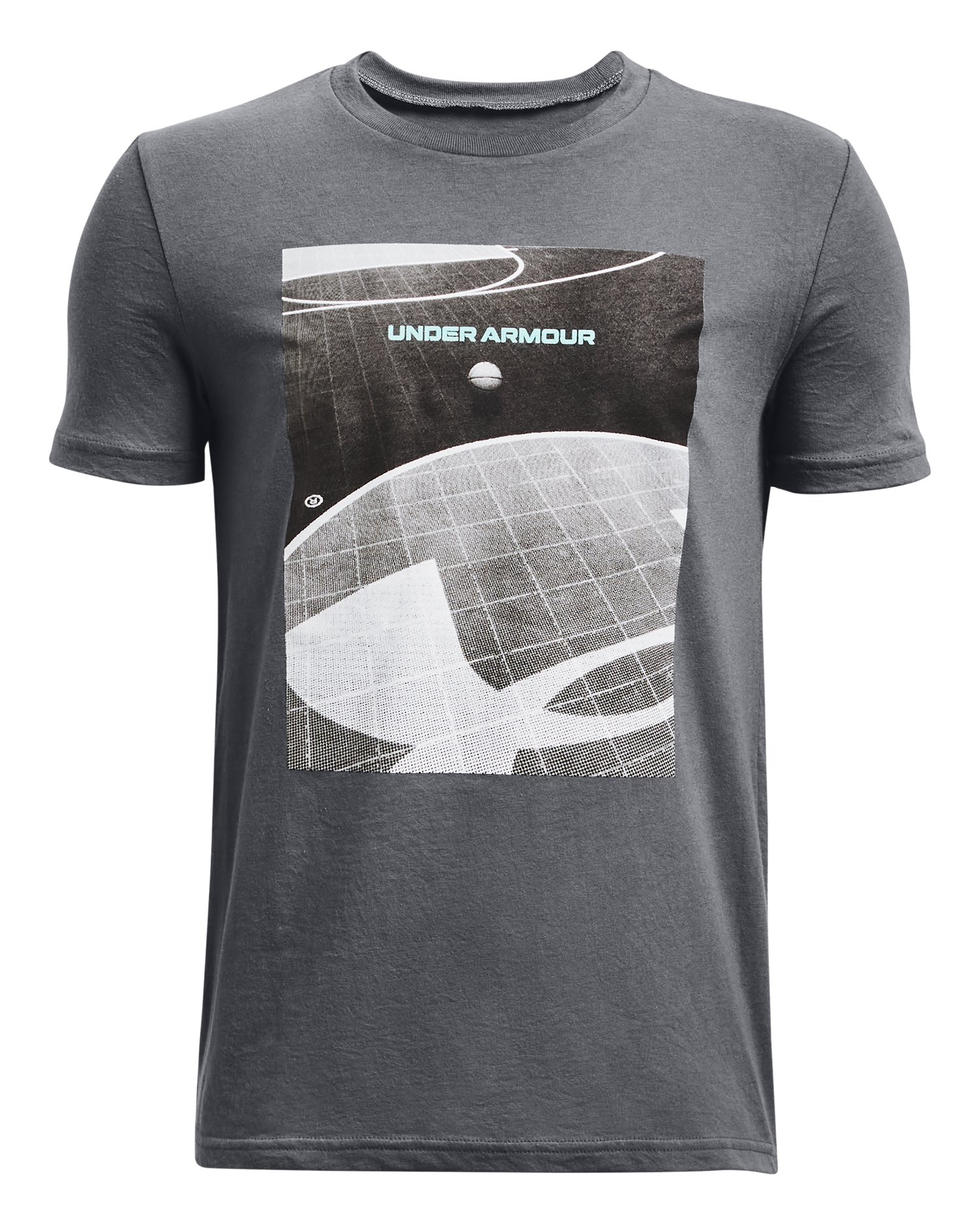 UA Basketball Outside Boys' Short Sleeve 4