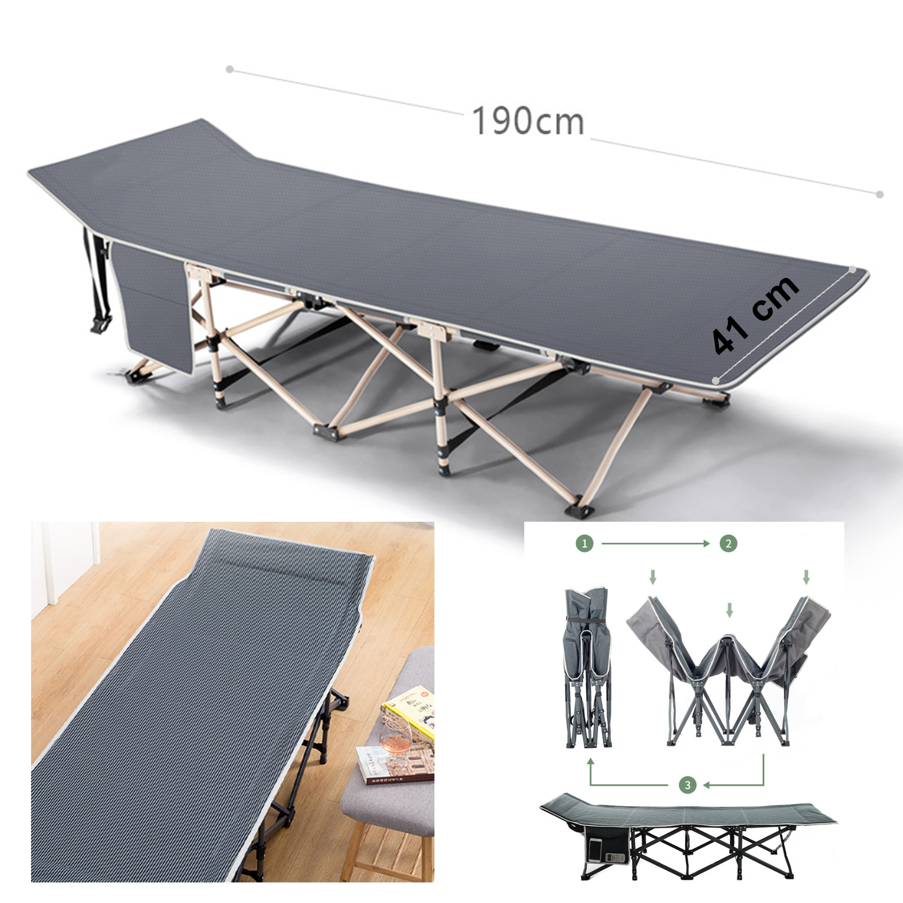 Folding Camping Cots for Adults 2