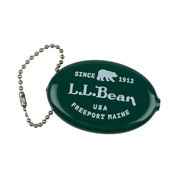 Oval Squeeze Coin Purse Keyring 7