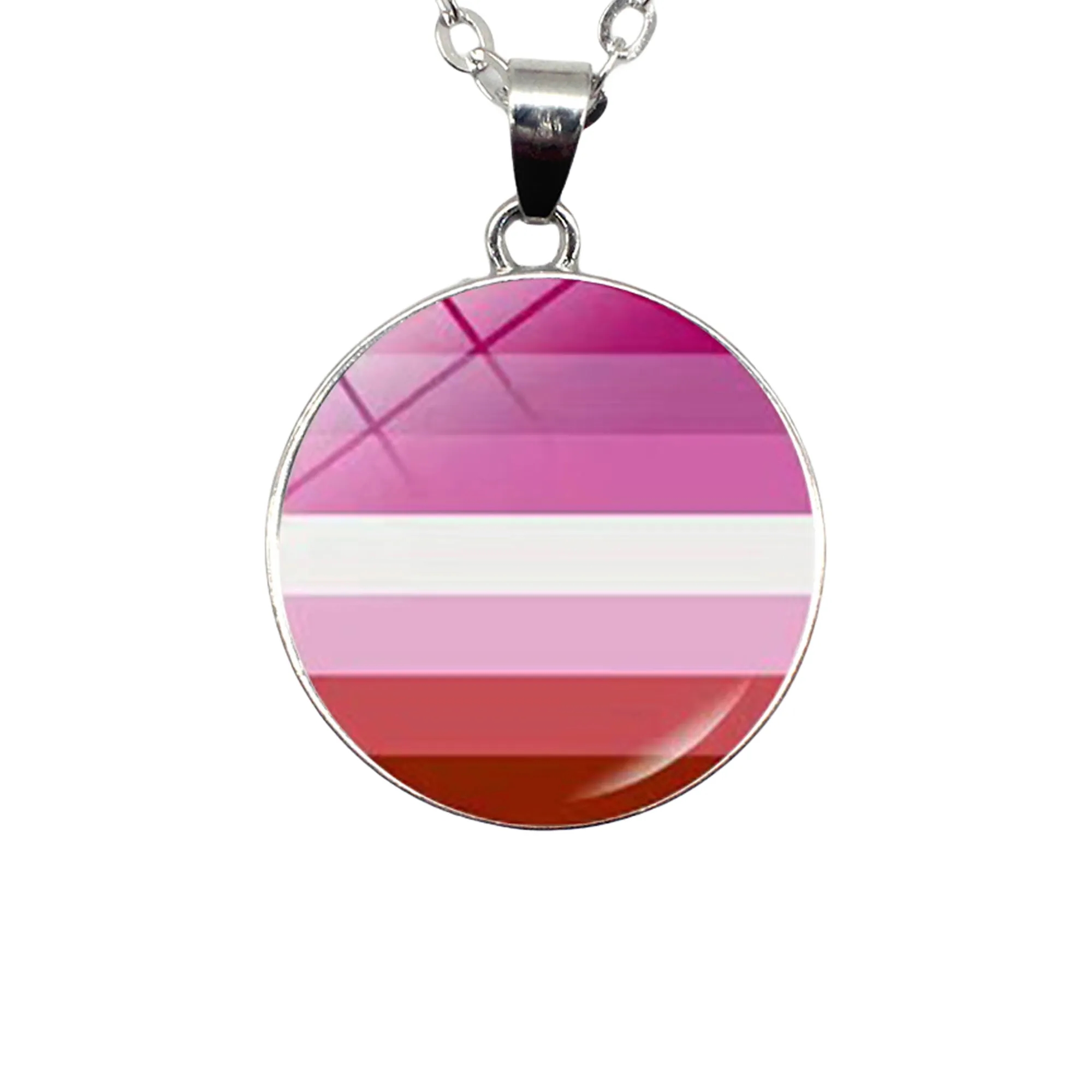 Gay Pride Necklace Rainbow MOQ20 15