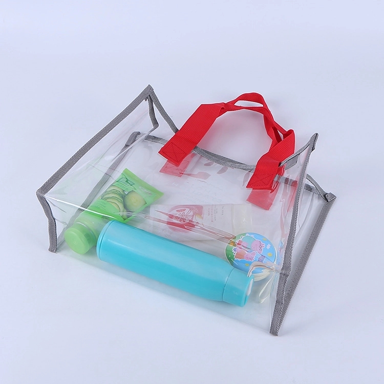 Custom Transparent PVC Tote Bag 3
