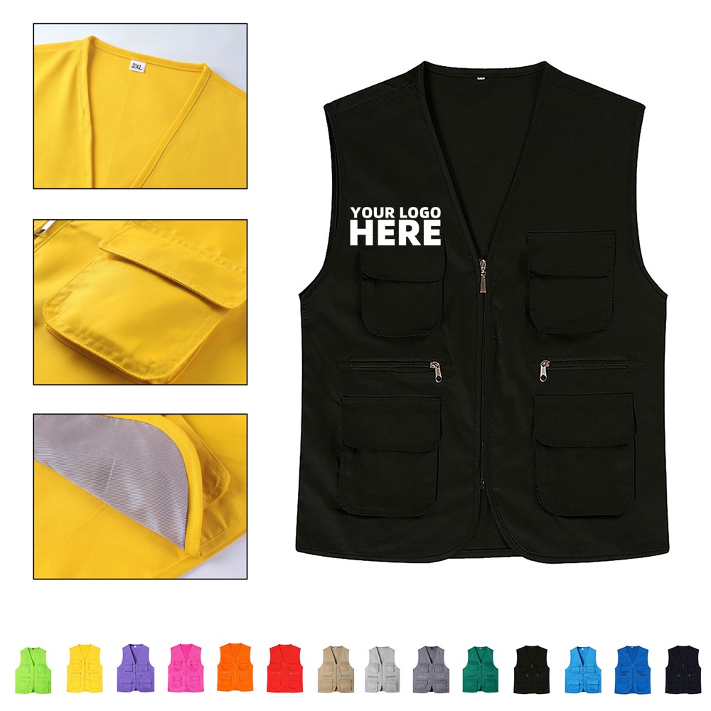 Multi Pockets Fishing Vest 2