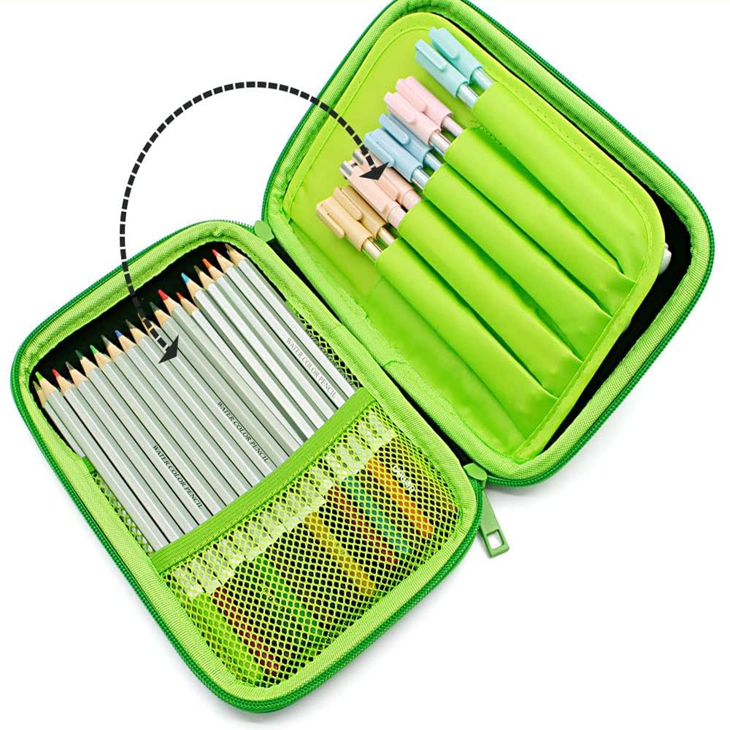 Large capacity and multi-style EVA cartoon pencil case 10