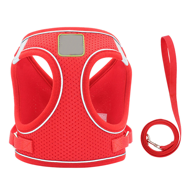 Adjustable Reflective No Pull Pet Dog Harness With 5