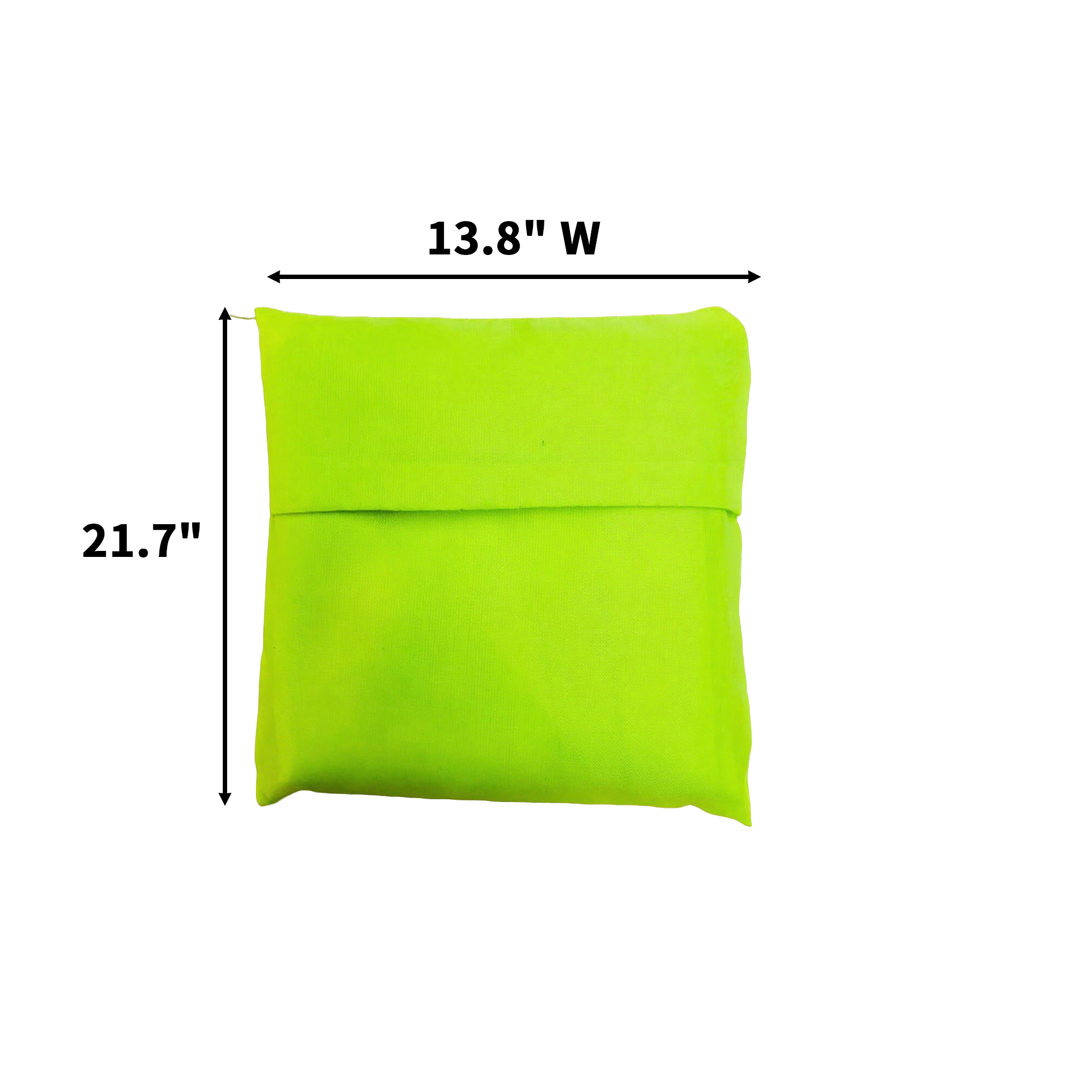 210D Waterproof Folding Shopping Bag With Pouch 1