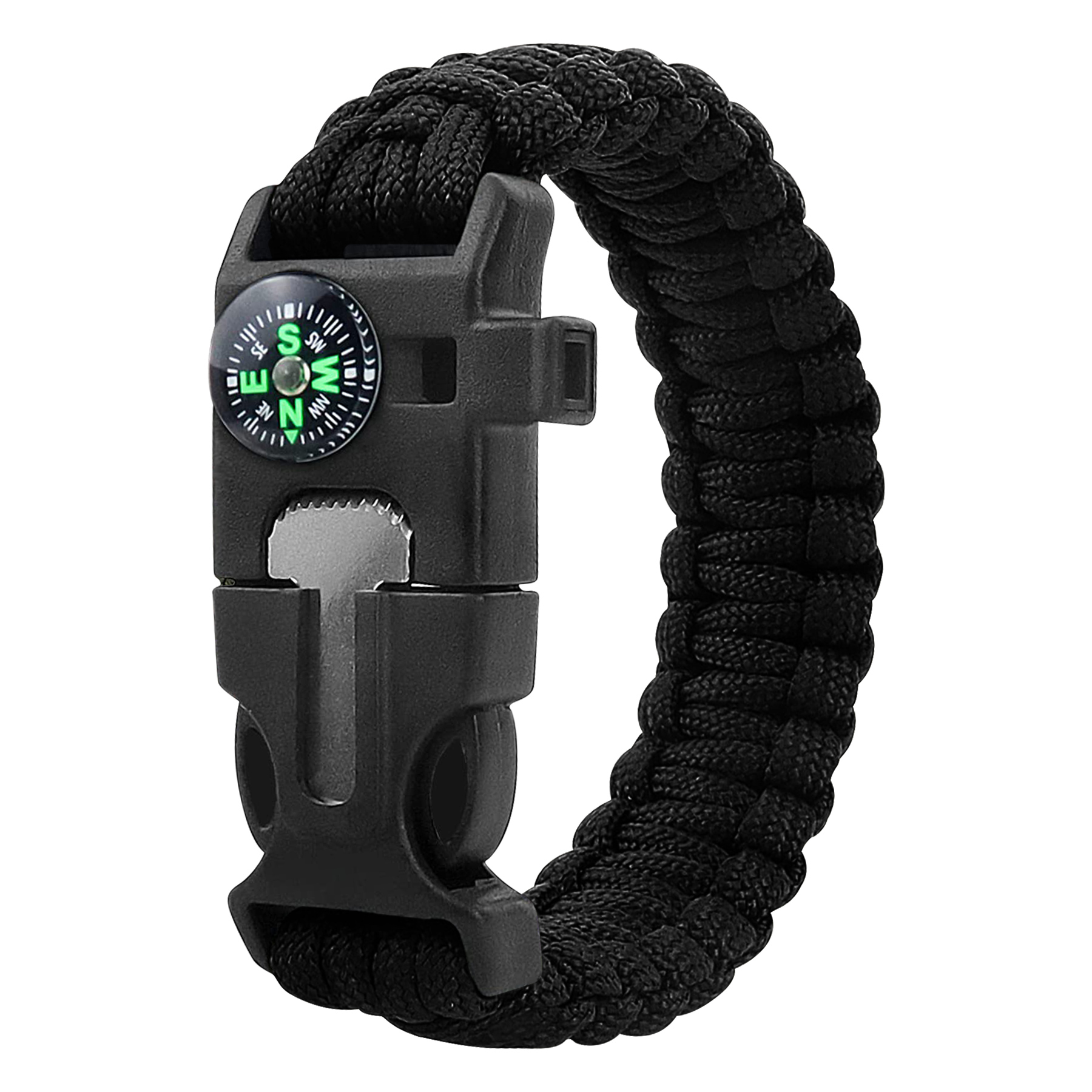 6-In-1 10'' Survival Polyester Paracord Bracelet 5
