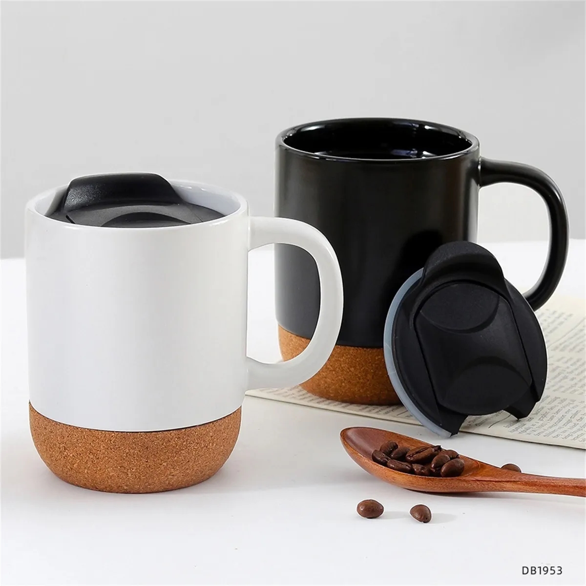 Cork Bottom Ceramic Mug 4