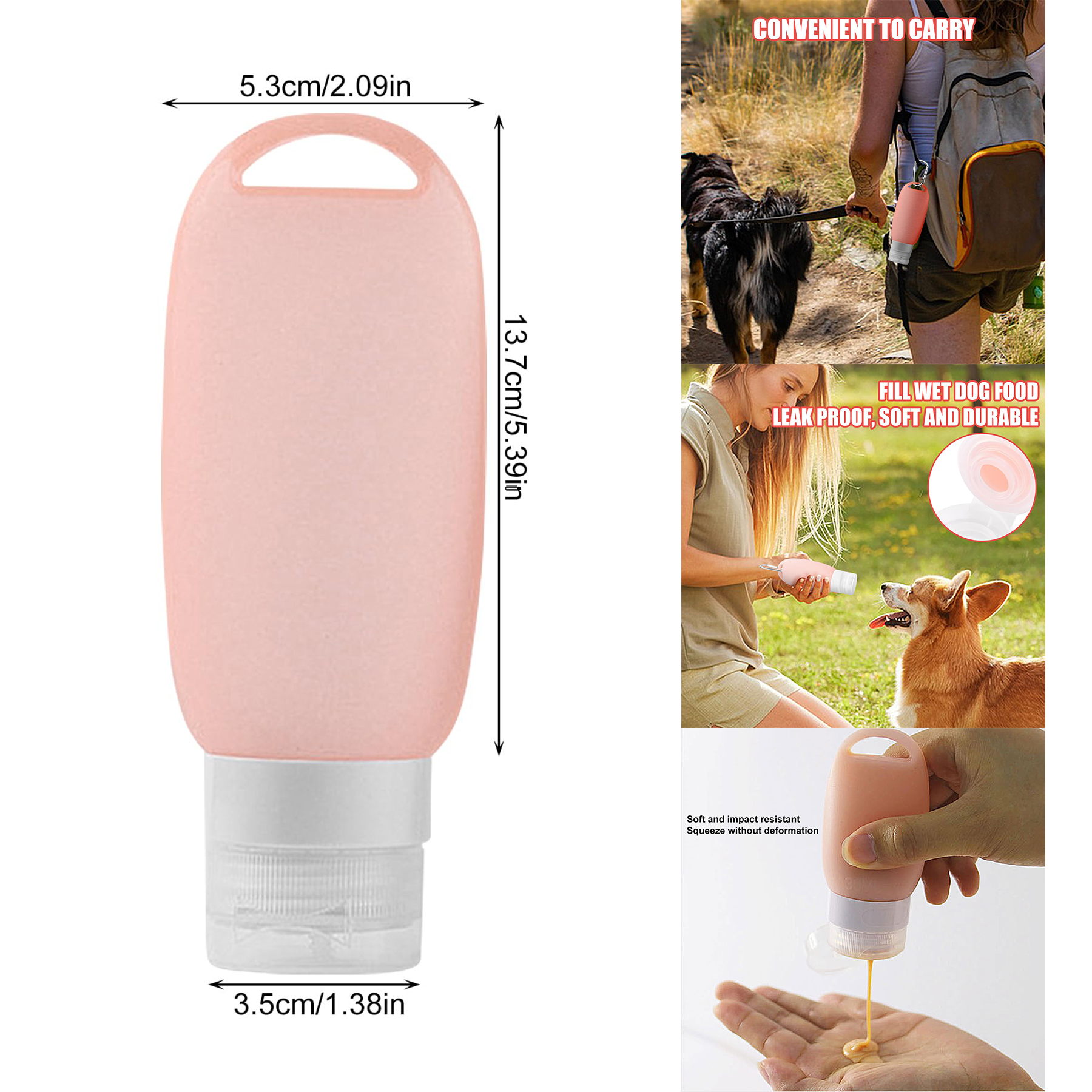 Silicone Travel Bottle 2