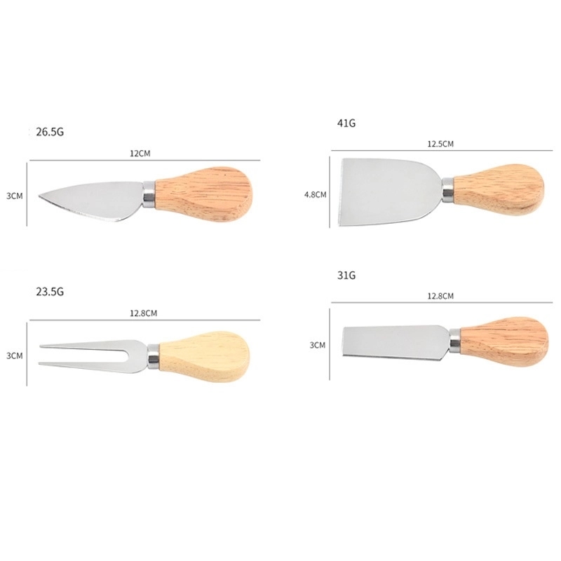 4pcs Cheese Knives and Folk Tool Set 2