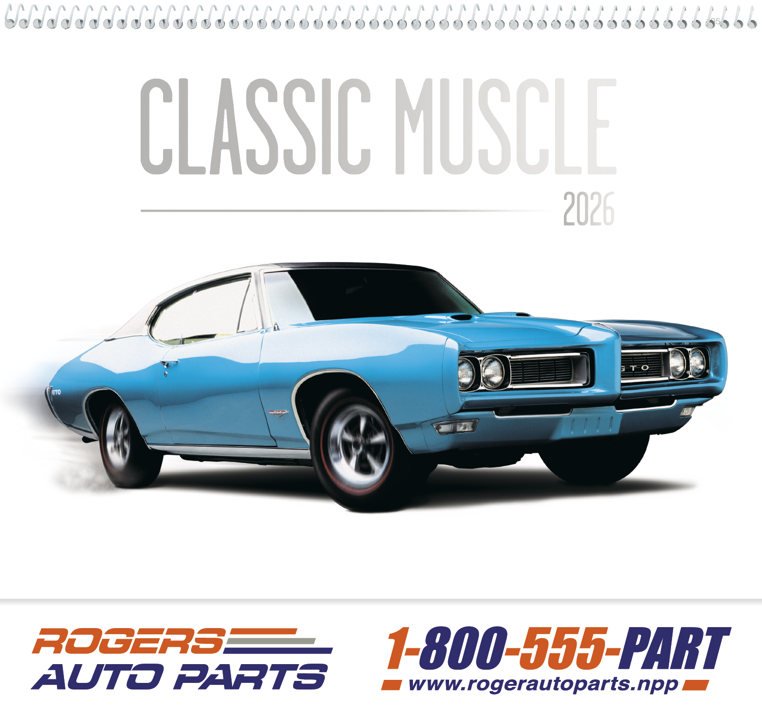 Triumph® Calendars Classic Muscle Cars Calendar 29