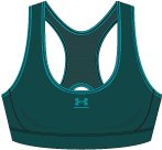 HeatGear Mid Padless Women's Sports Bra 34