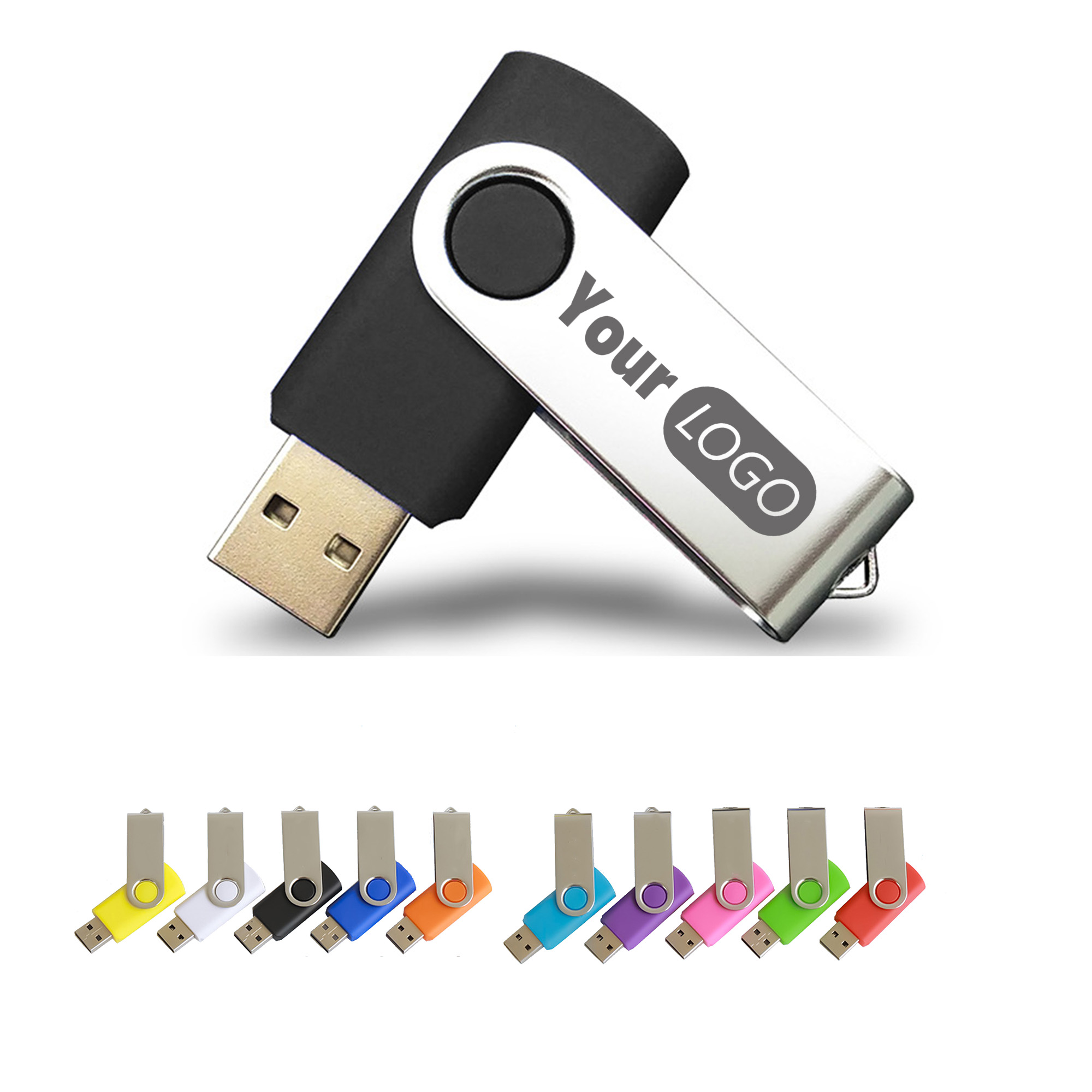 8GB Rotating USB Flash Drive 2